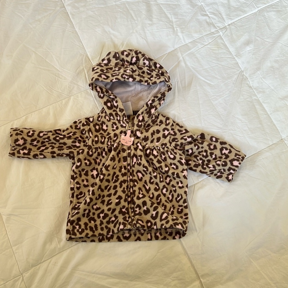 3 month old zip up sweater